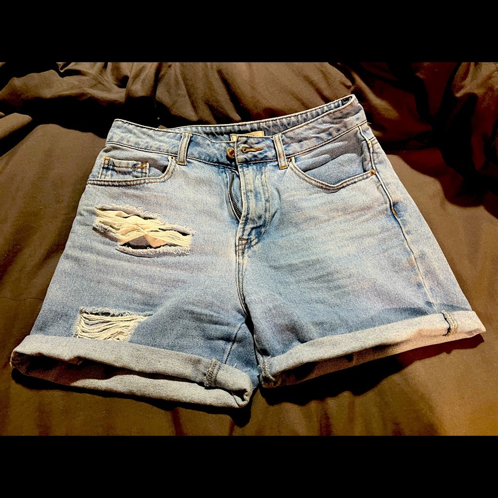 Denim Mom Shorts